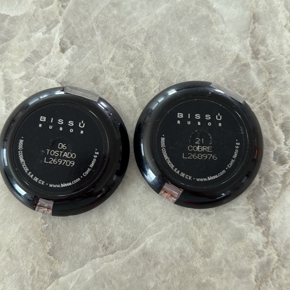 Bissu blush toast copper luminous powder highlighter bundle make up of 6 - Picture 5 of 7